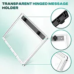 hinged message holder for Club Car